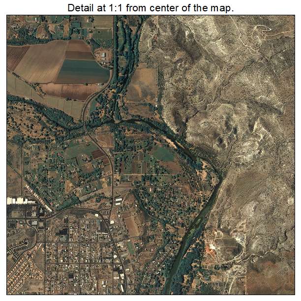 Aerial Photography Map of Camp Verde, AZ Arizona