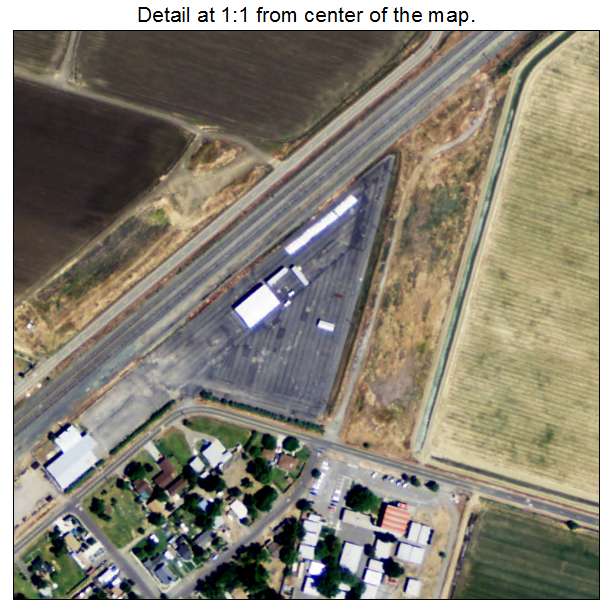 Elmira, California aerial imagery detail