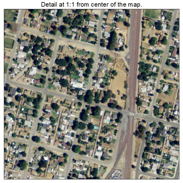 Empire, California aerial imagery detail