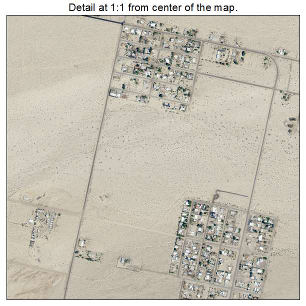 Ocotillo, California aerial imagery detail