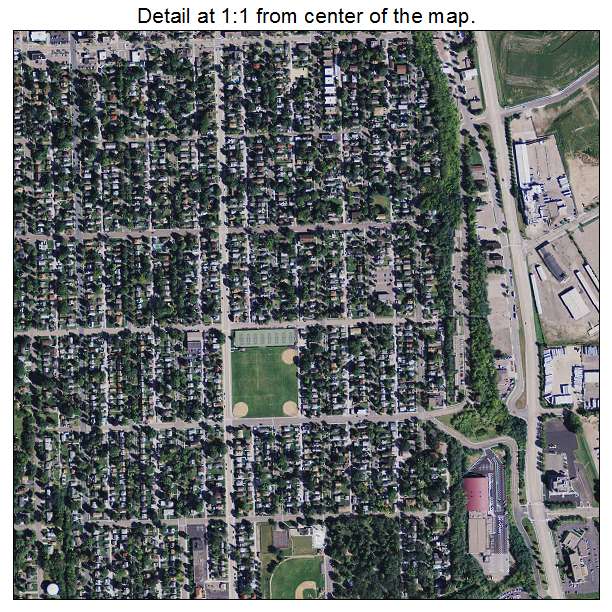 Aerial Photography Map of North St Paul, MN Minnesota