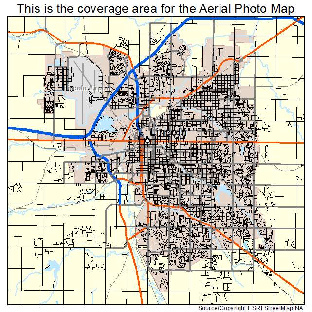 aerial-photography-map-of-lincoln-ne-nebraska