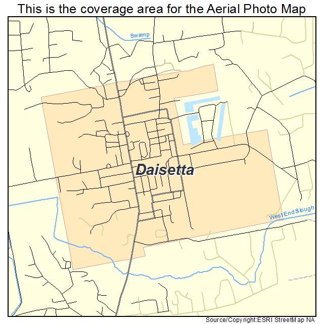 Daisetta, TX location map 
