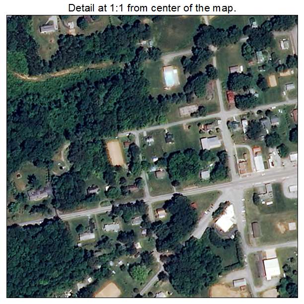 Phenix, Virginia aerial imagery detail