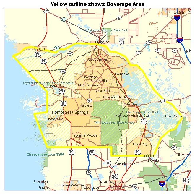 Citrus County FL Aerial Photography 2005 0.30 meter