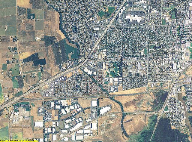 Solano County, California aerial photography