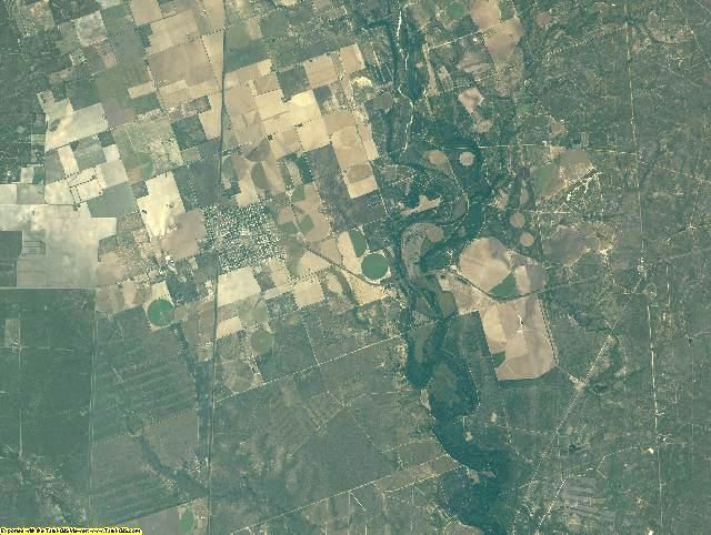 Zavala County, Texas aerial photography
