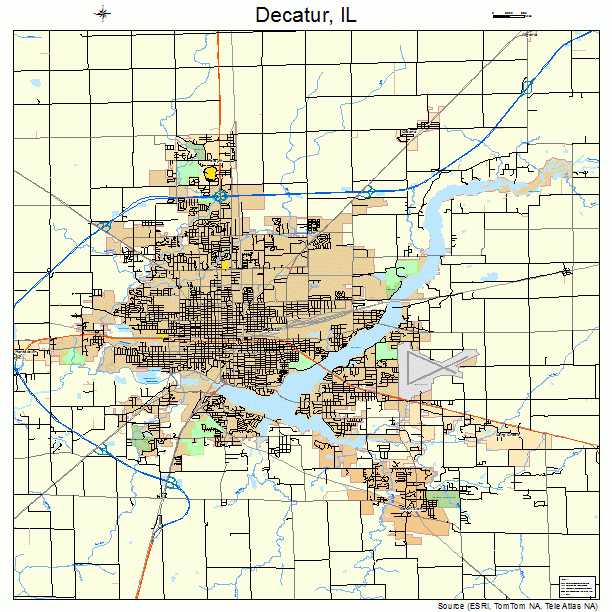 Map Of Decatur Il – Map Of The World