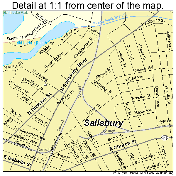 Salisbury Road Map