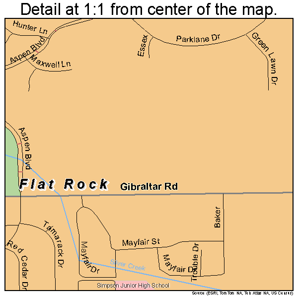 Flat Rock Mi 2628360 