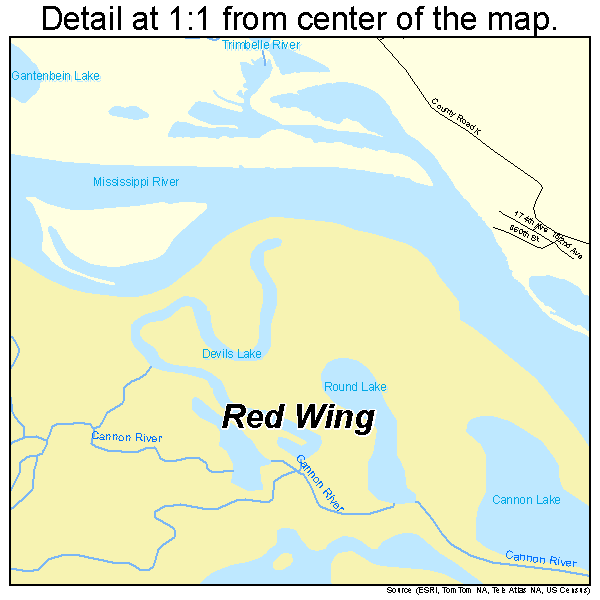 Red Wing Map