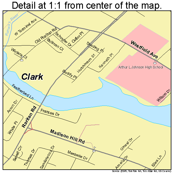 Clark New Jersey Map - Oconto County Plat Map
