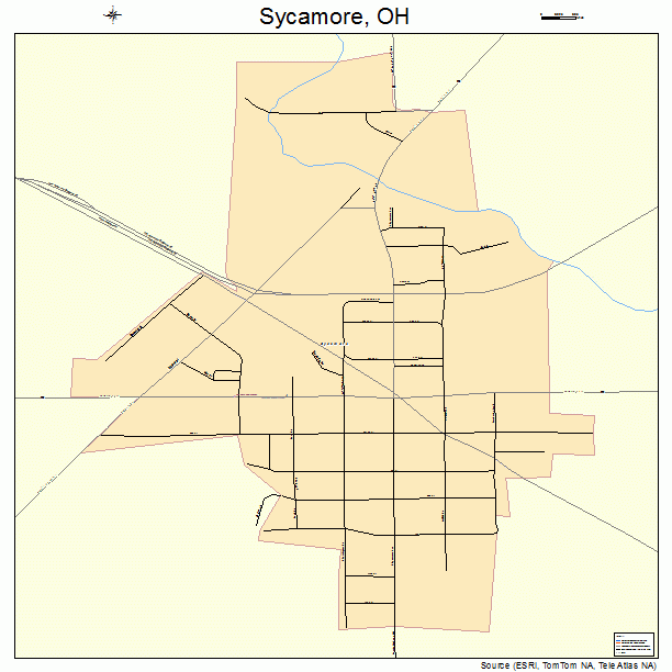 Old Sycamore Map