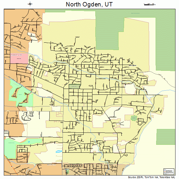 North Ogden, UT street map