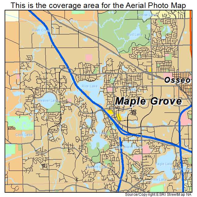 Map Of Maple Grove Mn - Shari Demetria